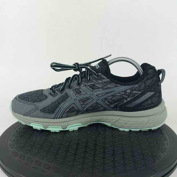 Asics Gel-Venture 6 Gray/Blue Athletic Running Shoes 1012A504 Women’s Size 10 - Picture 9 of 12